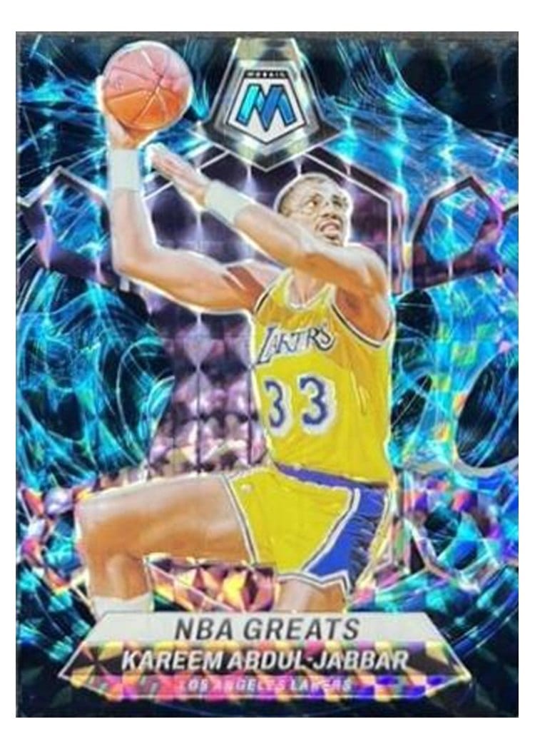 2023-24 Panini Mosaic Base Set Kareem Abdul-Jabbar #299 card