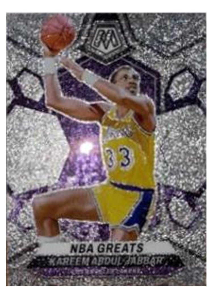 2023-24 Panini Mosaic Base Set Kareem Abdul-Jabbar #299 card