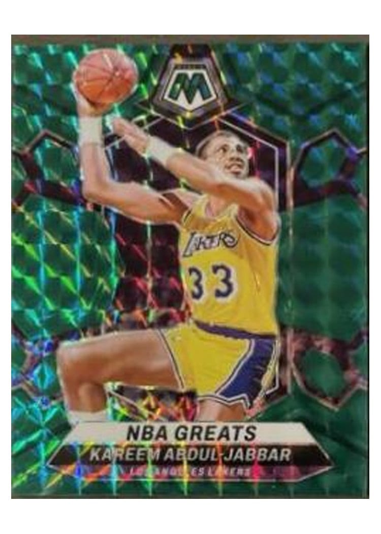 2023-24 Panini Mosaic Base Set Kareem Abdul-Jabbar #299 card