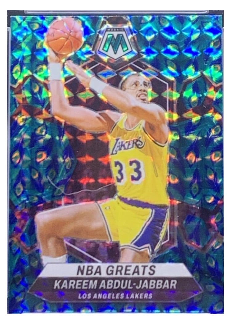 2023-24 Panini Mosaic Base Set Kareem Abdul-Jabbar #299 card