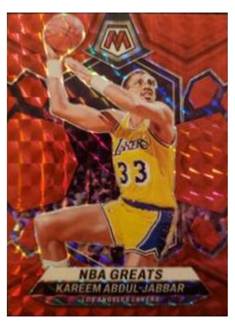 2023-24 Panini Mosaic Base Set Kareem Abdul-Jabbar #299 card