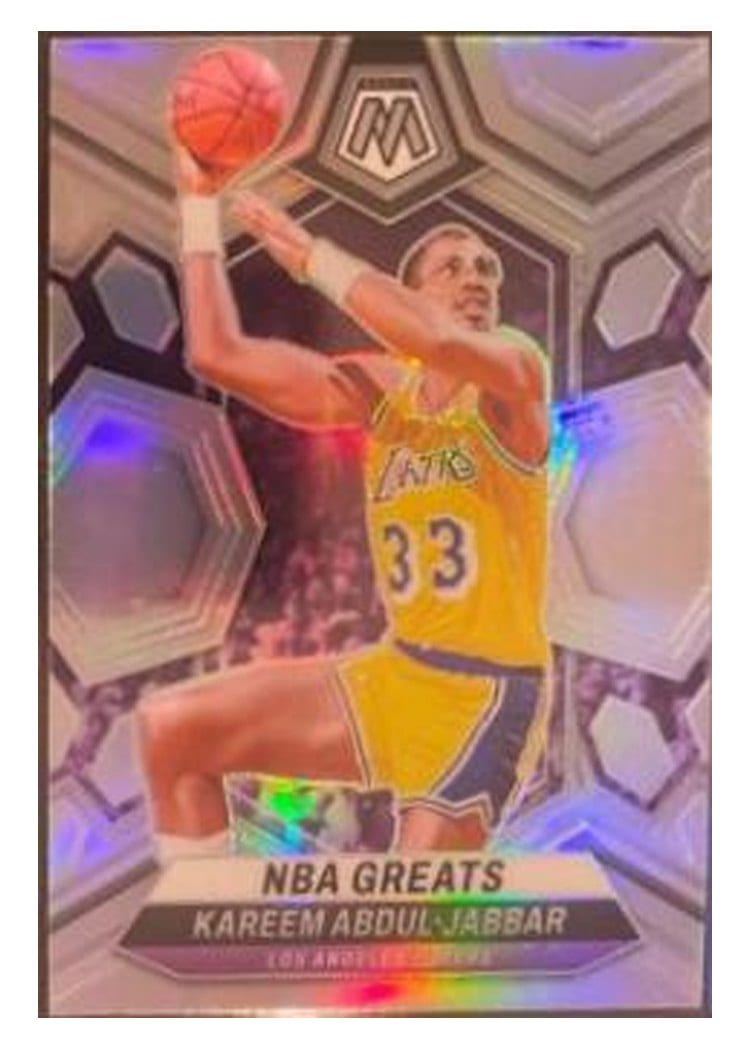 2023-24 Panini Mosaic Base Set Kareem Abdul-Jabbar #299 card