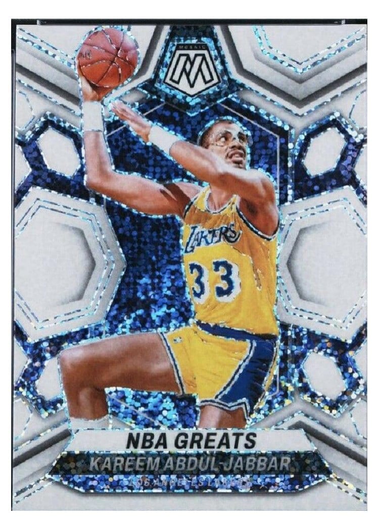 2023-24 Panini Mosaic Base Set Kareem Abdul-Jabbar #299 card