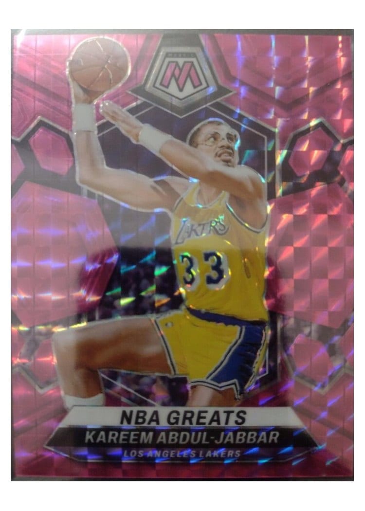 2023-24 Panini Mosaic Base Set Kareem Abdul-Jabbar #299 card