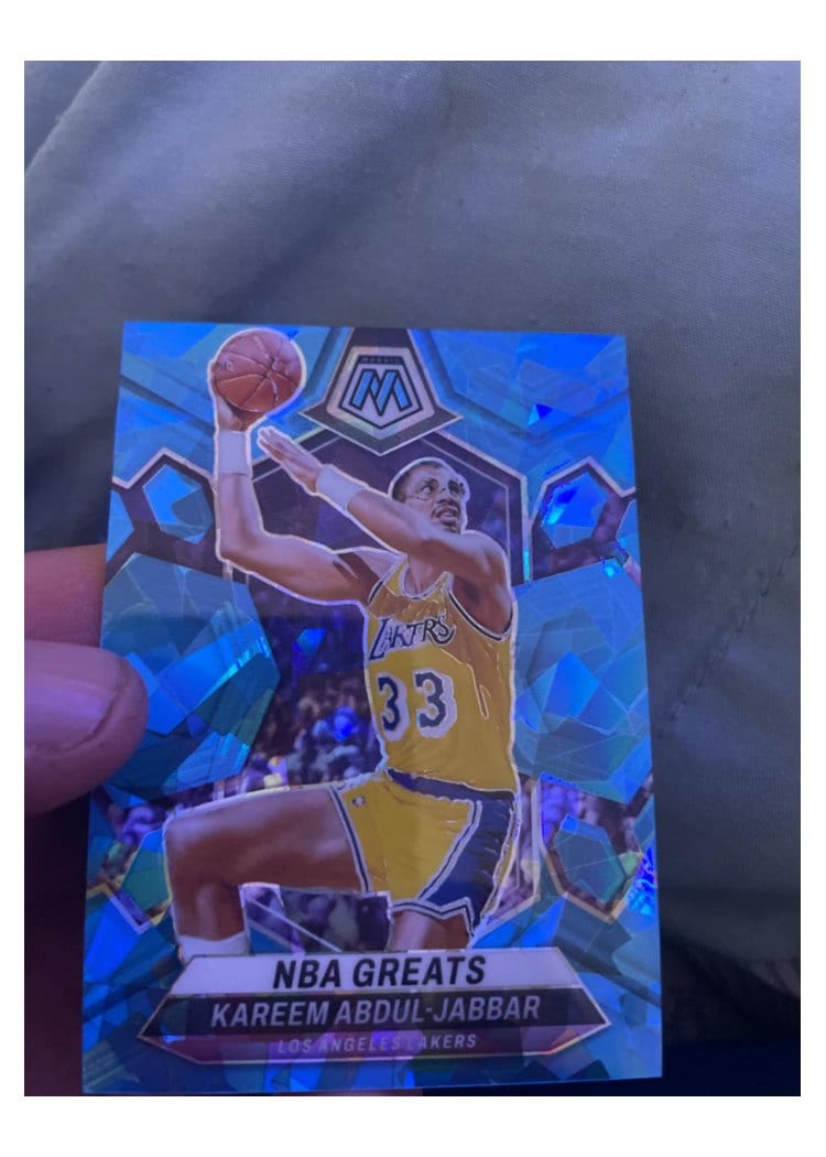 2023-24 Panini Mosaic Base Set Kareem Abdul-Jabbar #299 card
