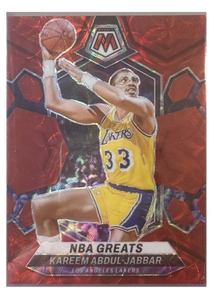 2023-24 Panini Mosaic Base Set Kareem Abdul-Jabbar #299 card