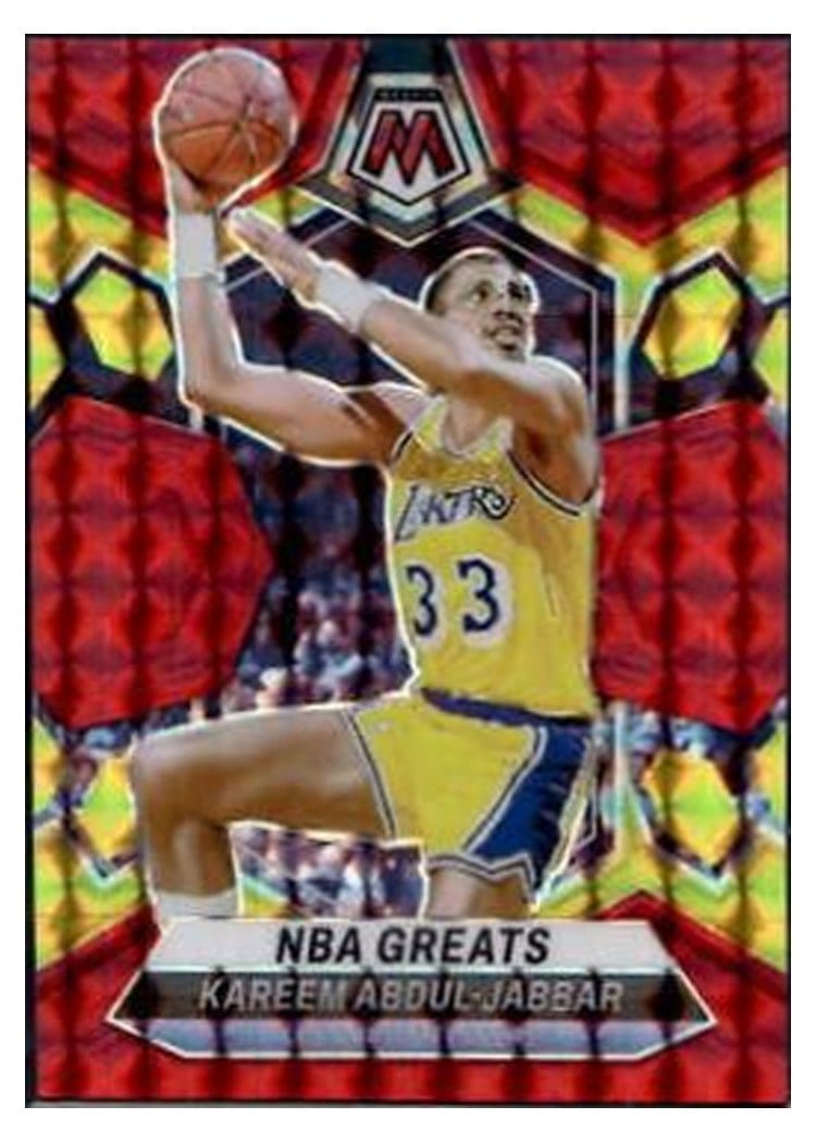 2023-24 Panini Mosaic Base Set Kareem Abdul-Jabbar #299 card