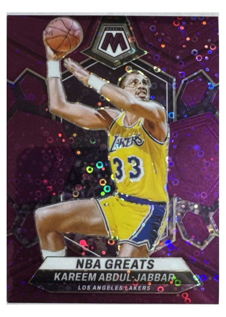 2023-24 Panini Mosaic Base Set Kareem Abdul-Jabbar #299 card