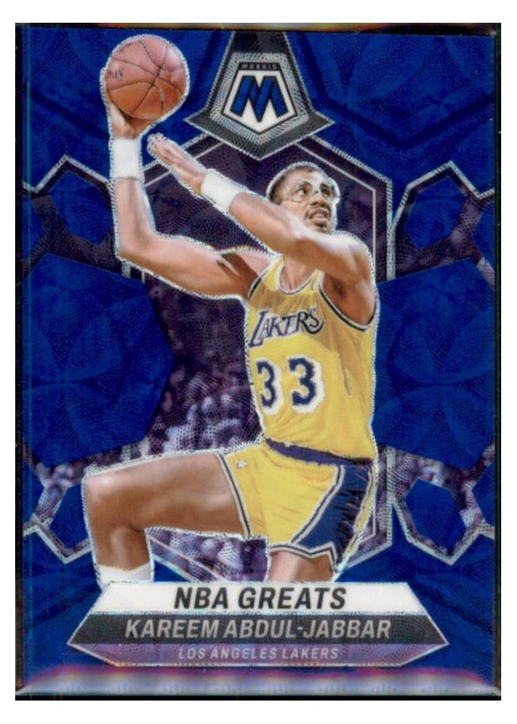 2023-24 Panini Mosaic Base Set Kareem Abdul-Jabbar #299 card