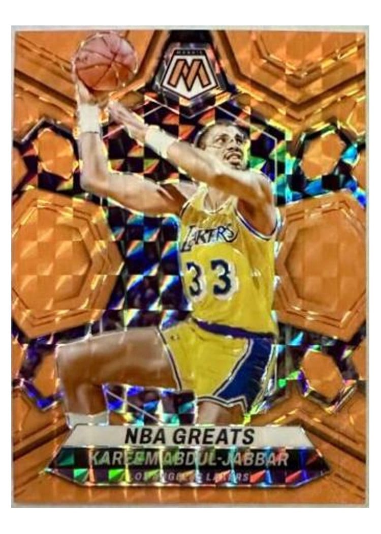2023-24 Panini Mosaic Base Set Kareem Abdul-Jabbar #299 card