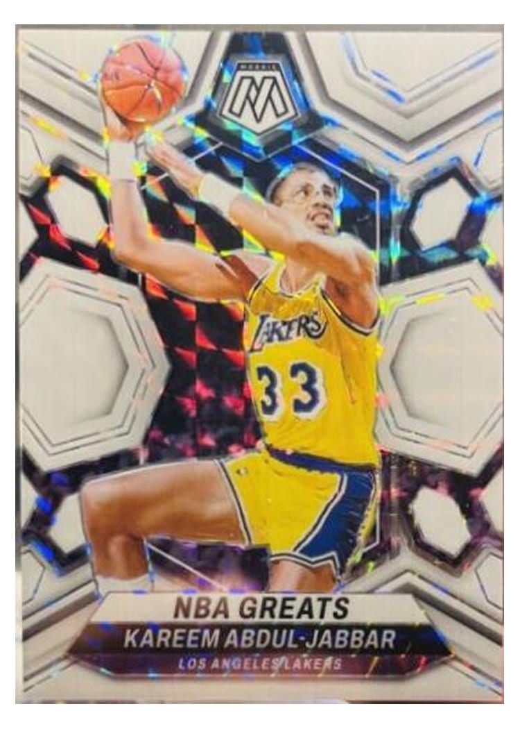 2023-24 Panini Mosaic Base Set Kareem Abdul-Jabbar #299 card
