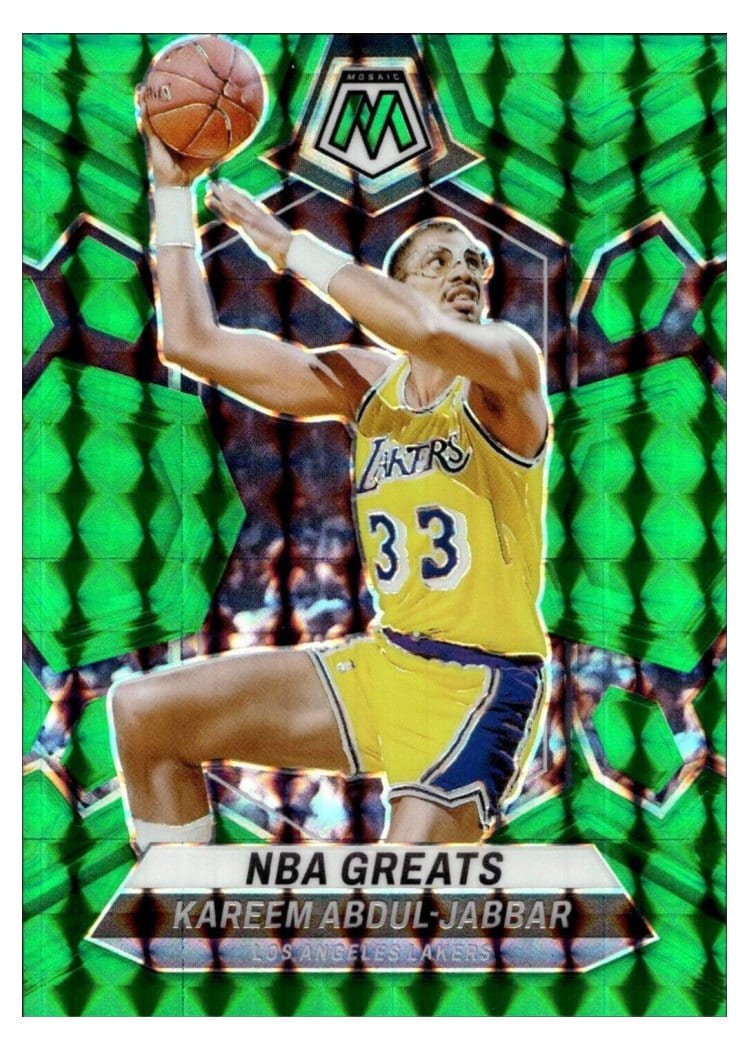 2023-24 Panini Mosaic Base Set Kareem Abdul-Jabbar #299 card
