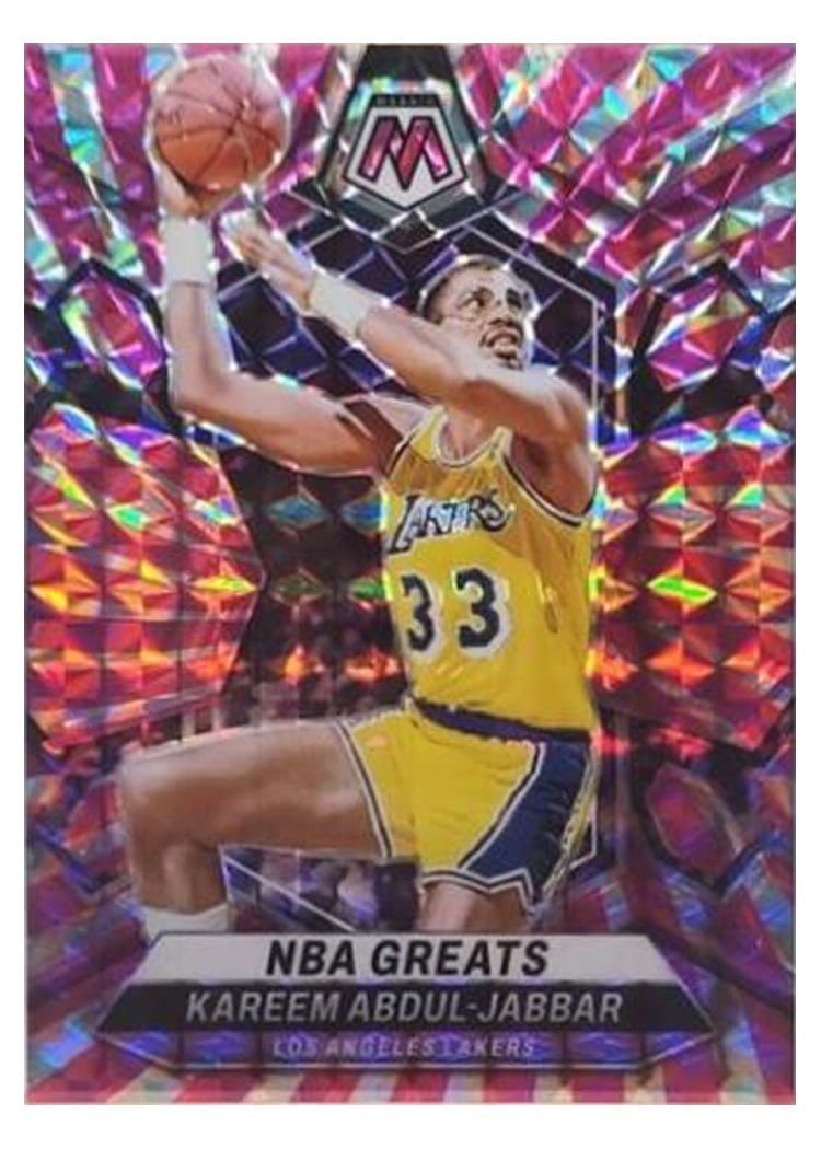 2023-24 Panini Mosaic Base Set Kareem Abdul-Jabbar #299 card