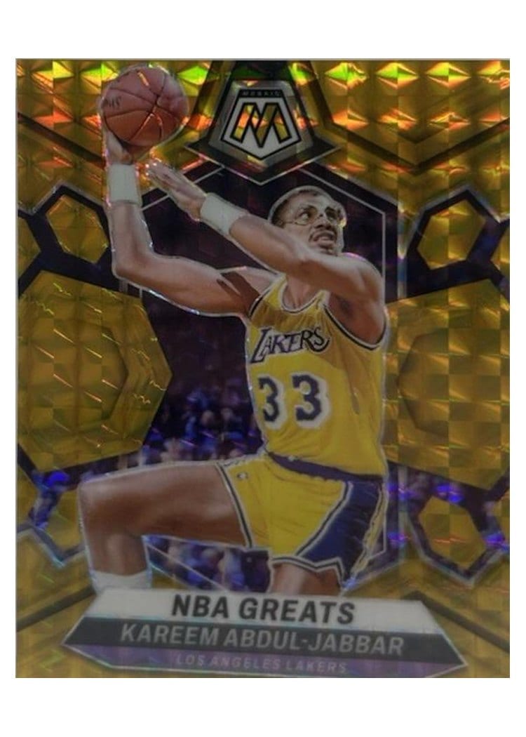 2023-24 Panini Mosaic Base Set Kareem Abdul-Jabbar #299 card