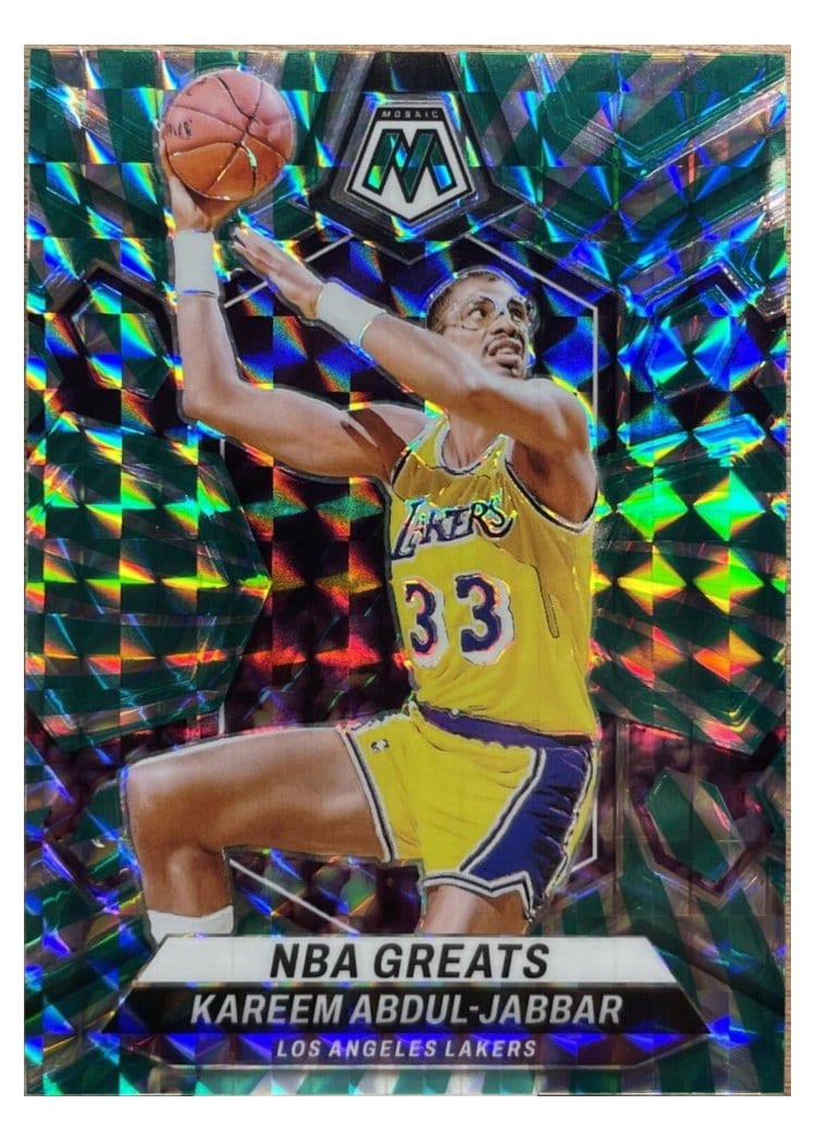 2023-24 Panini Mosaic Base Set Kareem Abdul-Jabbar #299 card