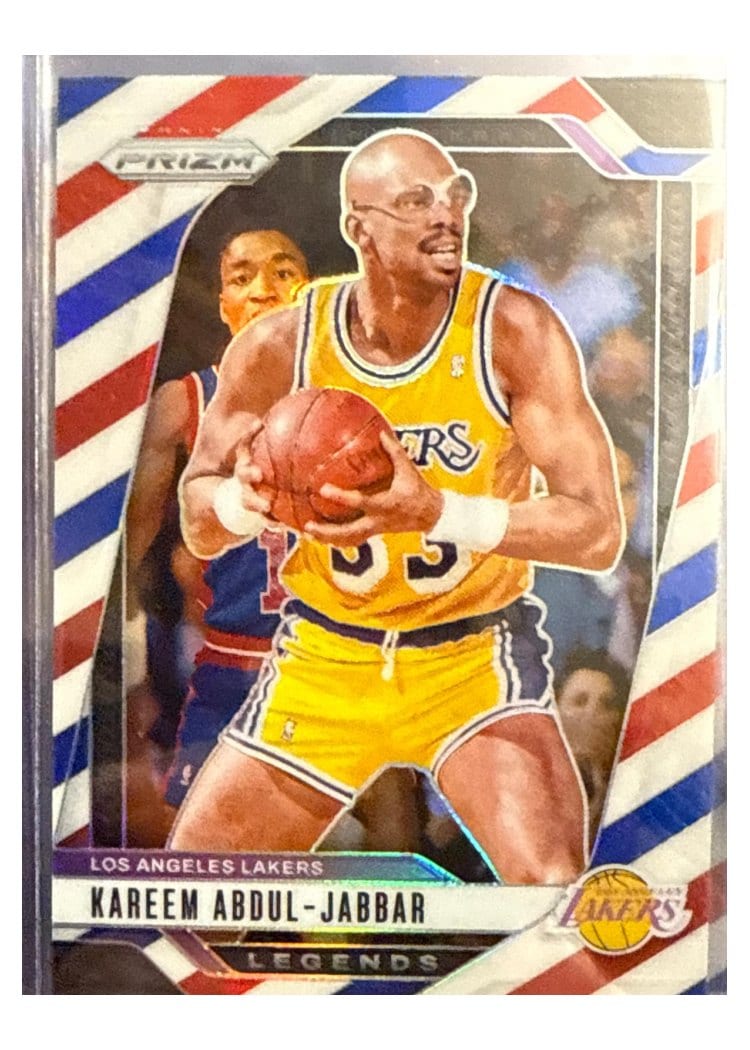 2024-25 Panini Prizm Base Set Kareem Abdul-Jabbar #279 card