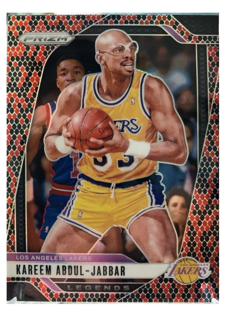 2024-25 Panini Prizm Base Set Kareem Abdul-Jabbar #279 card