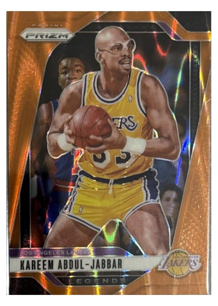 2024-25 Panini Prizm Base Set Kareem Abdul-Jabbar #279 card