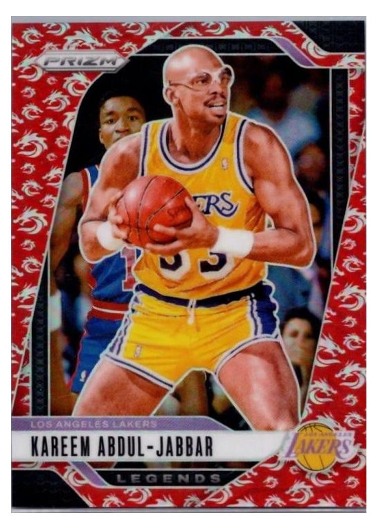 2024-25 Panini Prizm Base Set Kareem Abdul-Jabbar #279 card