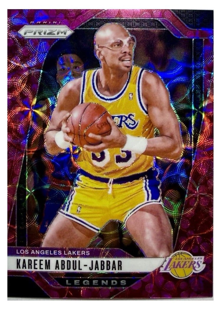 2024-25 Panini Prizm Base Set Kareem Abdul-Jabbar #279 card