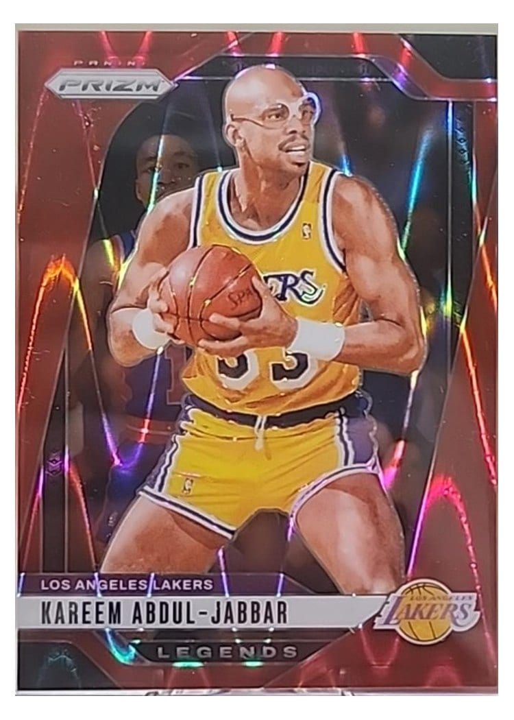 2024-25 Panini Prizm Base Set Kareem Abdul-Jabbar #279 card