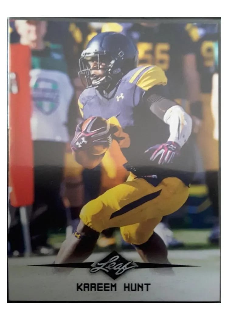 Kareem Hunt, 2017 Leaf