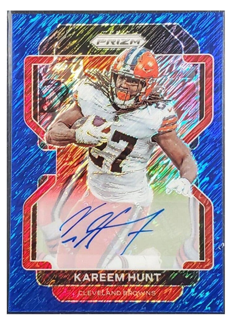 2021 Panini Prizm Base Set Kareem Hunt #265 card