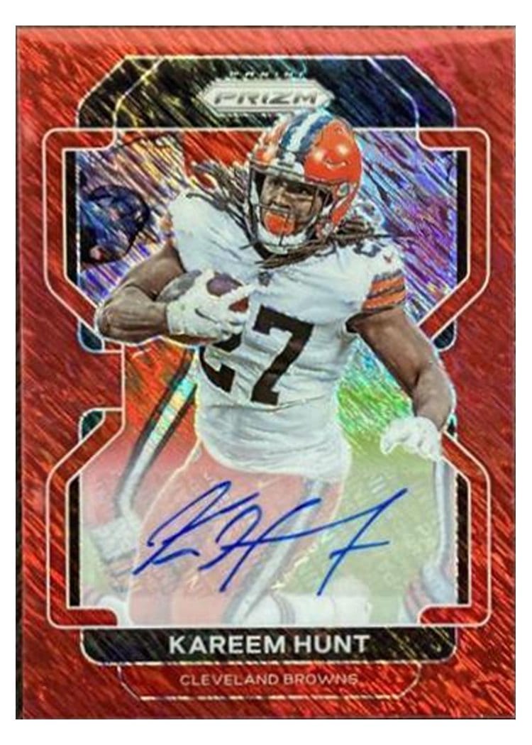 2021 Panini Prizm Base Set Kareem Hunt #265 card