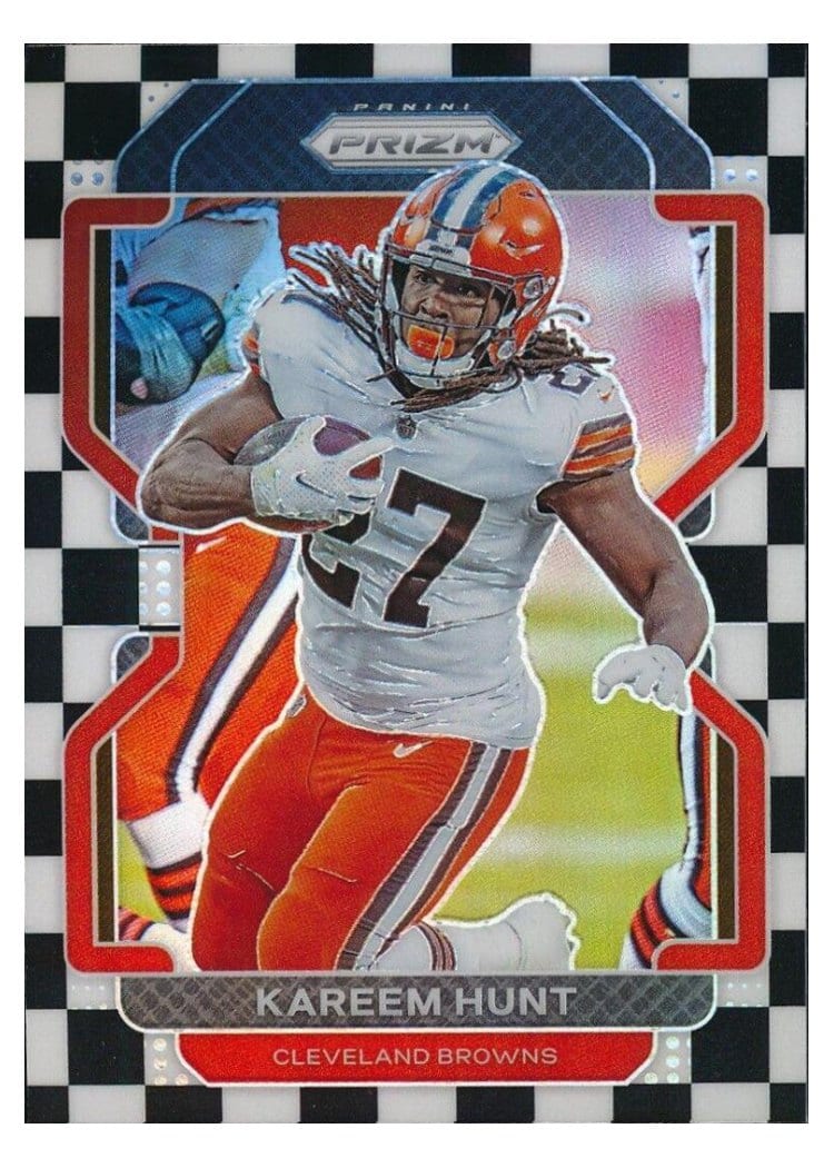 2021 Panini Prizm Base Set Kareem Hunt #265 card
