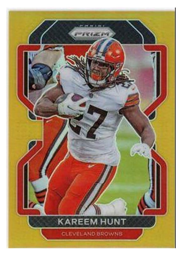 2021 Panini Prizm Base Set Kareem Hunt #265 card