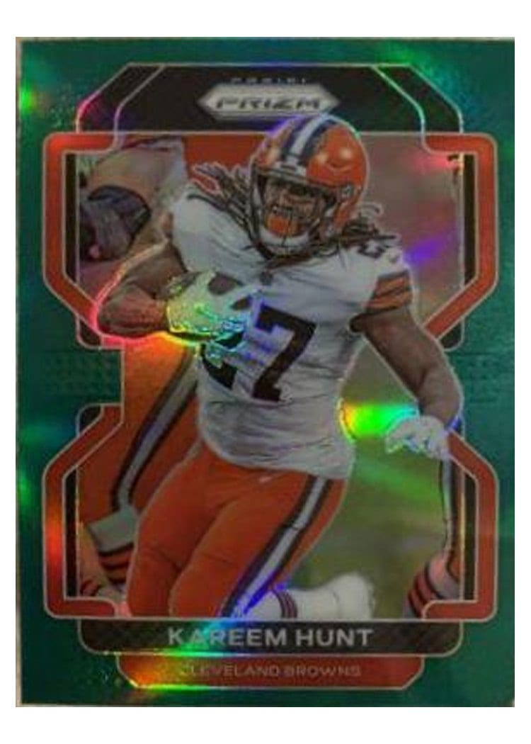 2021 Panini Prizm Base Set Kareem Hunt #265 card