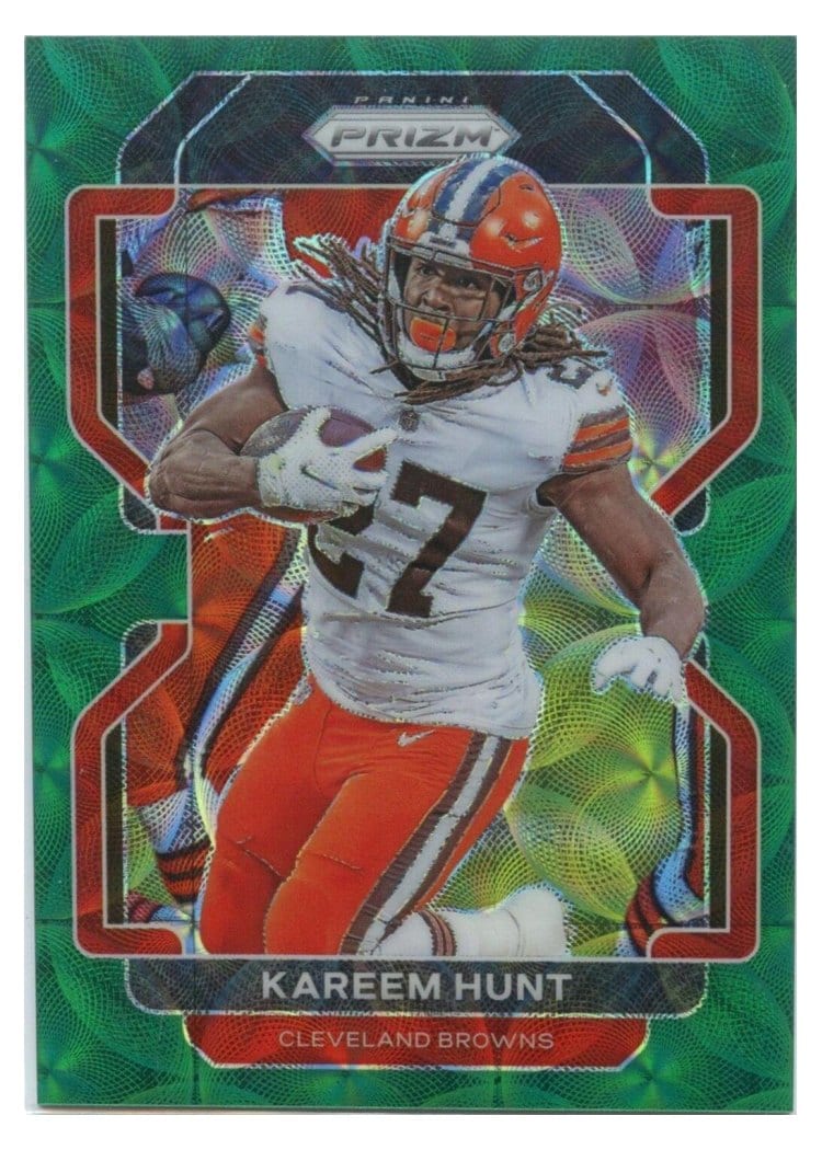 2021 Panini Prizm Base Set Kareem Hunt #265 card