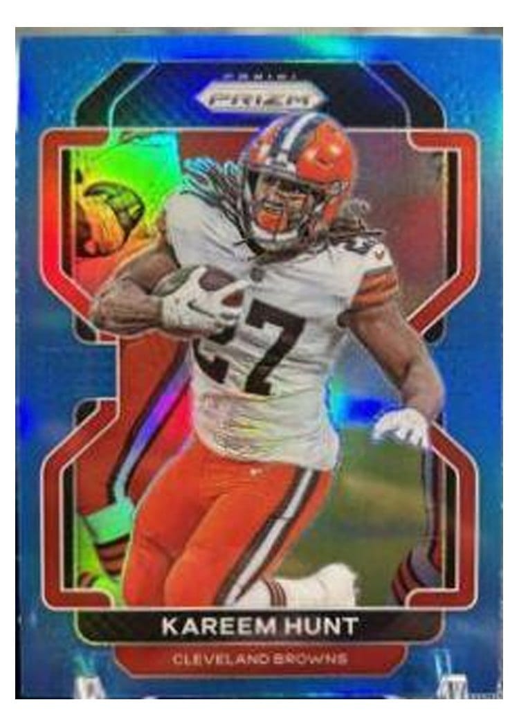 2021 Panini Prizm Base Set Kareem Hunt #265 card