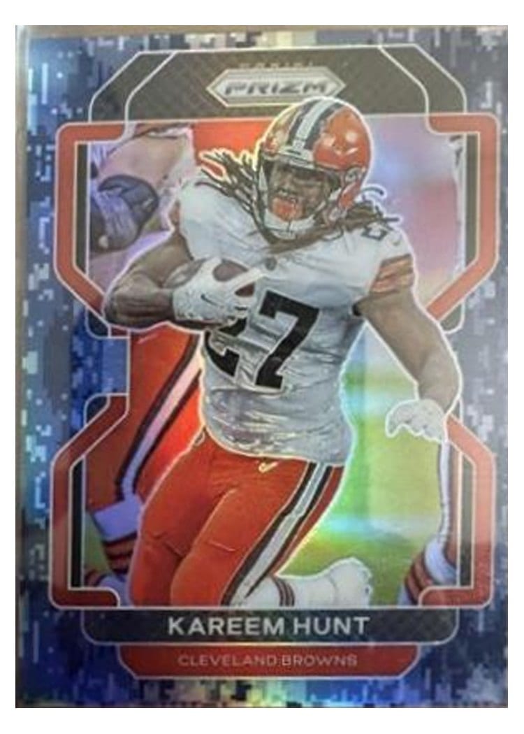 2021 Panini Prizm Base Set Kareem Hunt #265 card