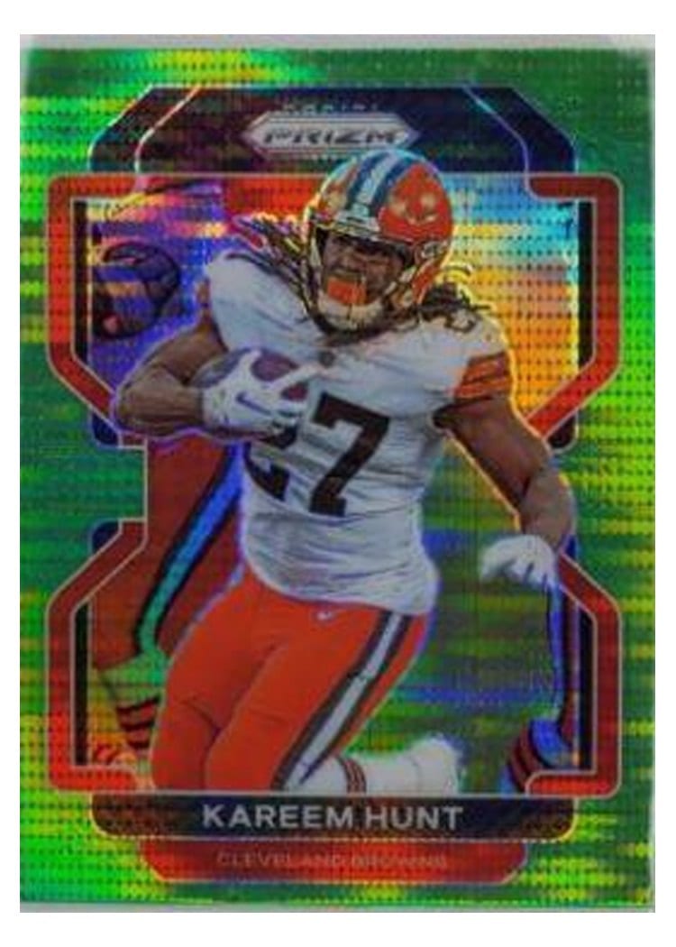 2021 Panini Prizm Base Set Kareem Hunt #265 card