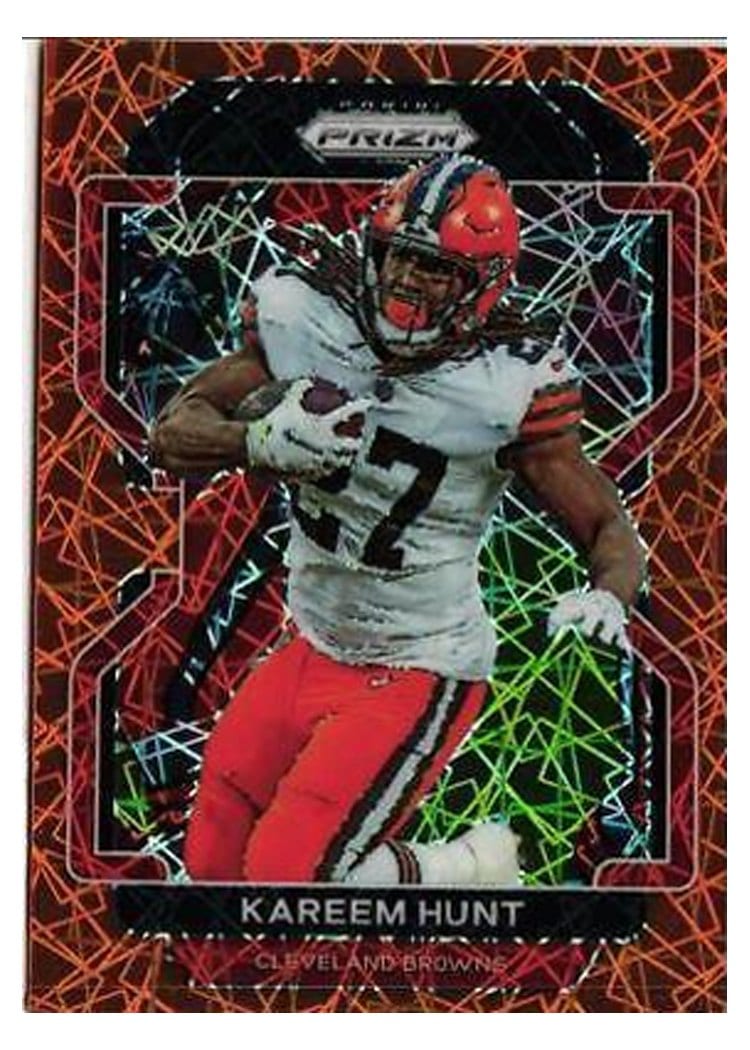 2021 Panini Prizm Base Set Kareem Hunt #265 card