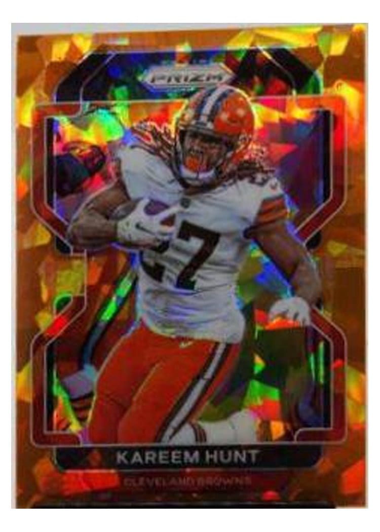 2021 Panini Prizm Base Set Kareem Hunt #265 card