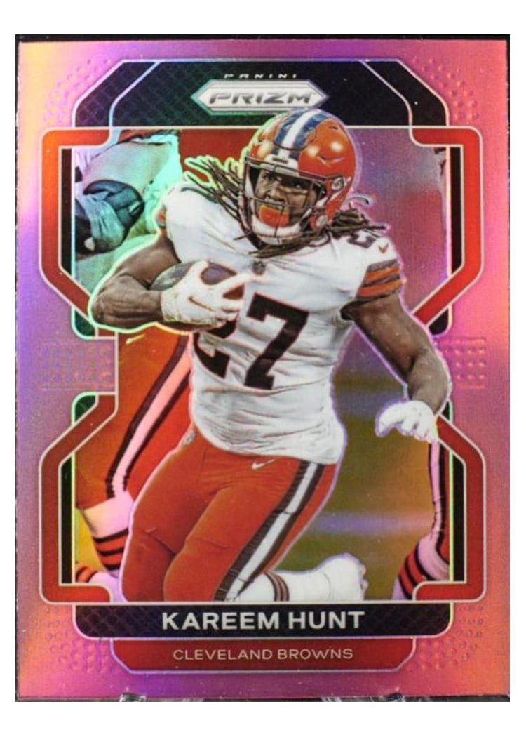 2021 Panini Prizm Base Set Kareem Hunt #265 card