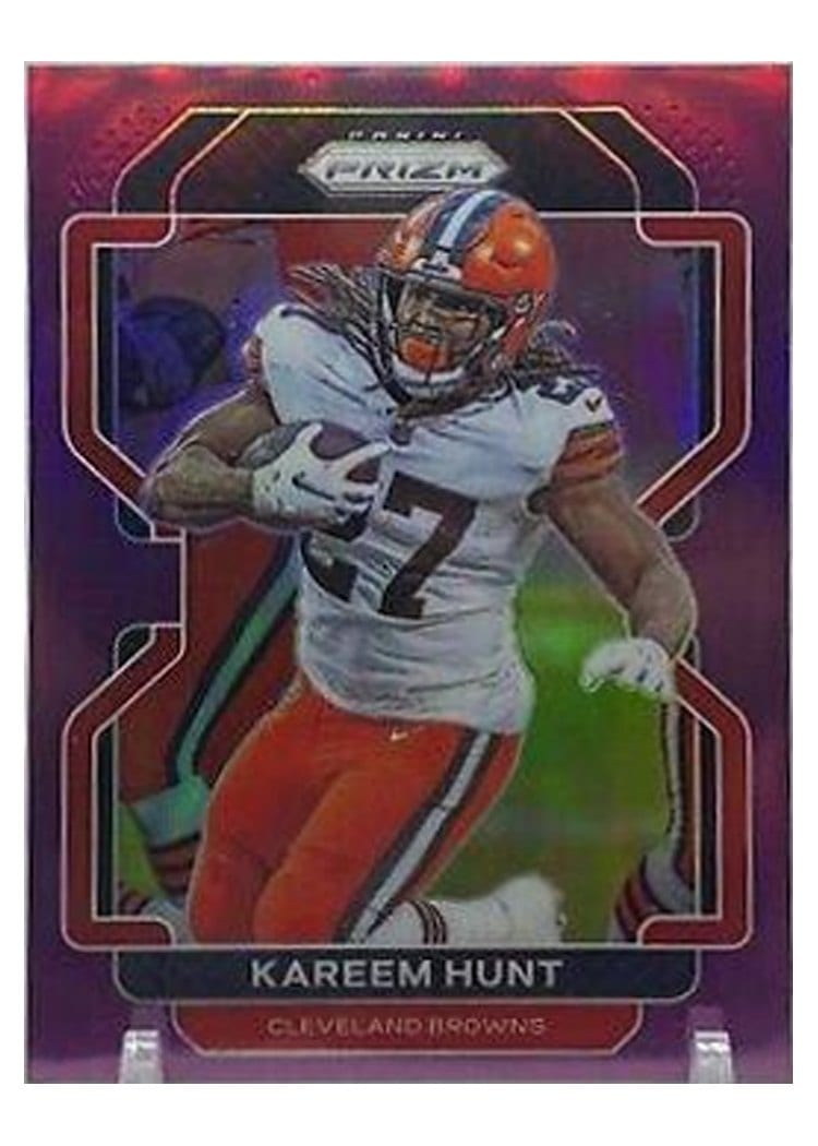 2021 Panini Prizm Base Set Kareem Hunt #265 card