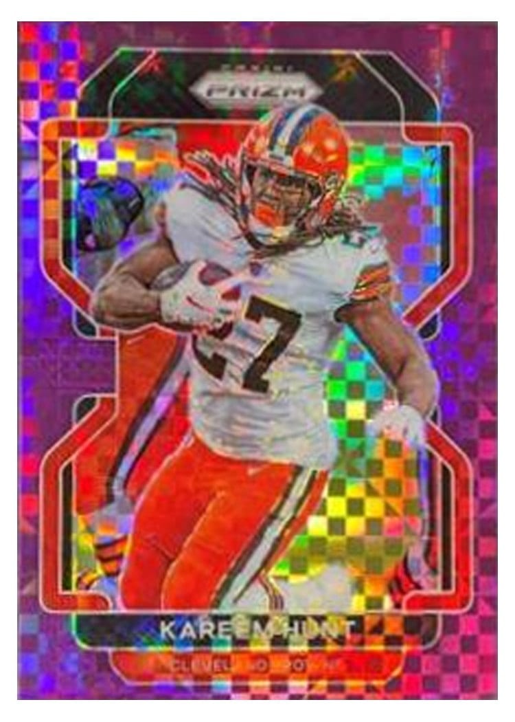 2021 Panini Prizm Base Set Kareem Hunt #265 card