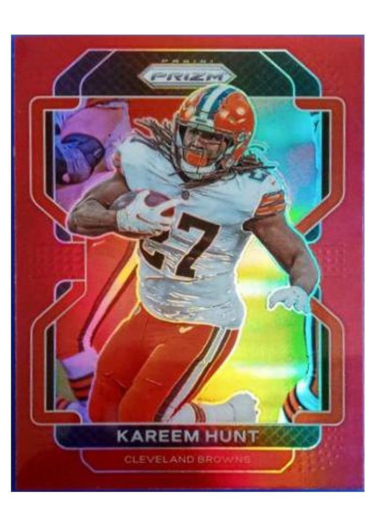 2021 Panini Prizm Base Set Kareem Hunt #265 card