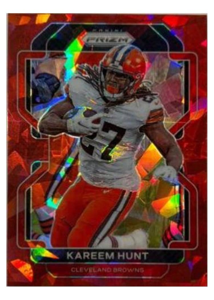 2021 Panini Prizm Base Set Kareem Hunt #265 card