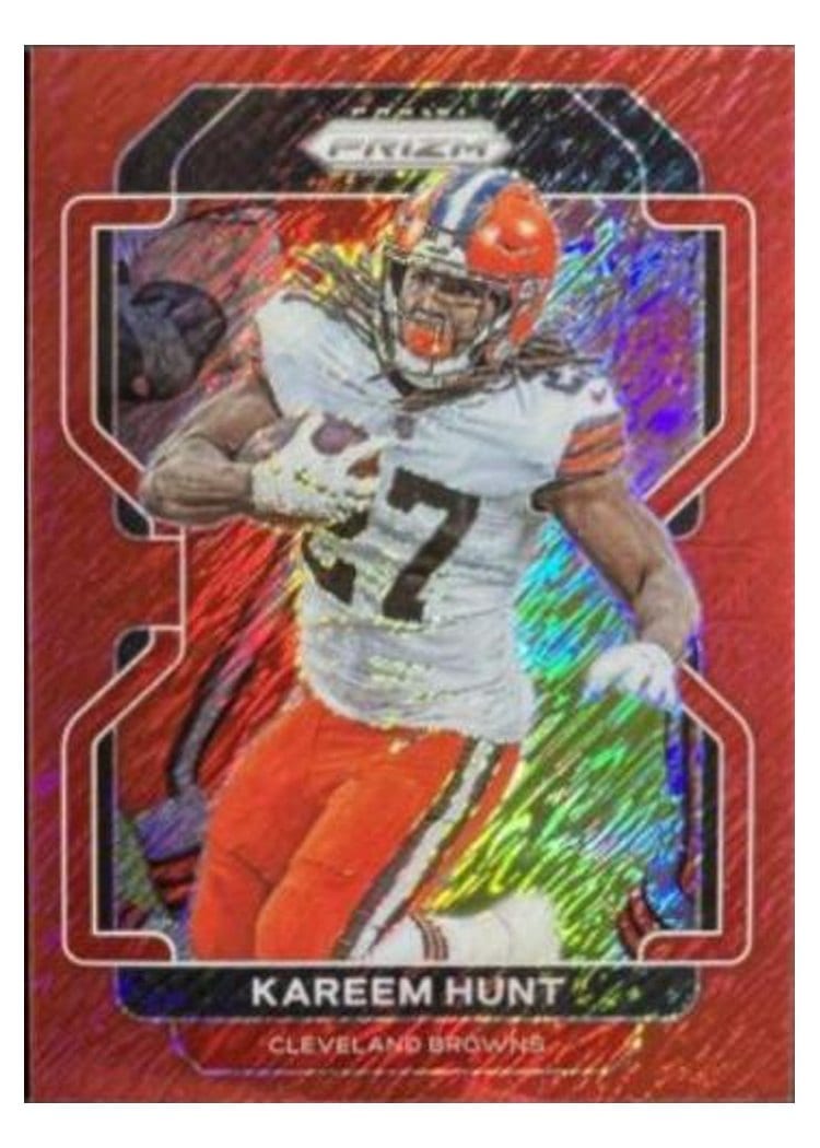 2021 Panini Prizm Base Set Kareem Hunt #265 card