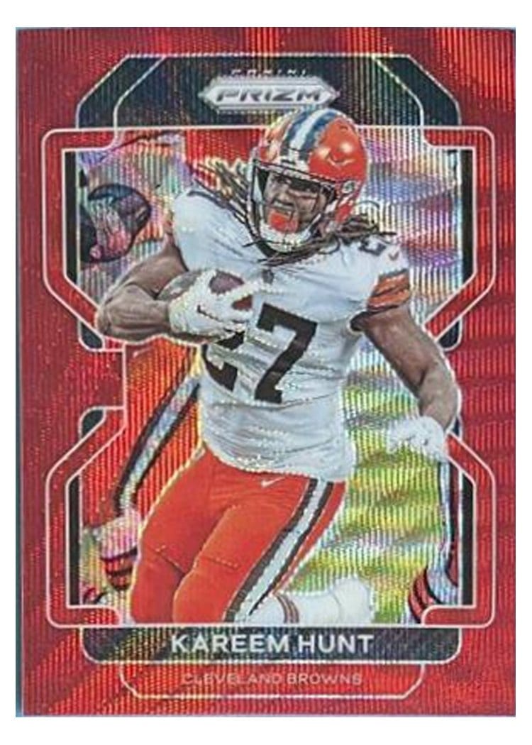 2021 Panini Prizm Base Set Kareem Hunt #265 card