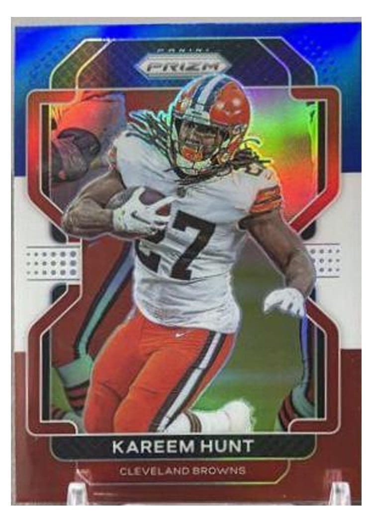 2021 Panini Prizm Base Set Kareem Hunt #265 card