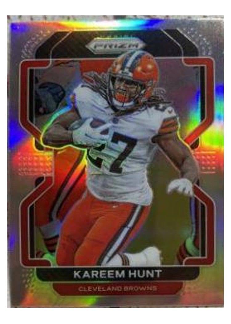 2021 Panini Prizm Base Set Kareem Hunt #265 card