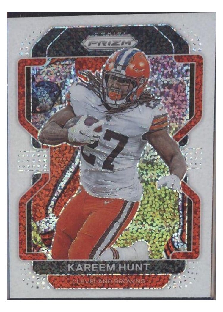 2021 Panini Prizm Base Set Kareem Hunt #265 card