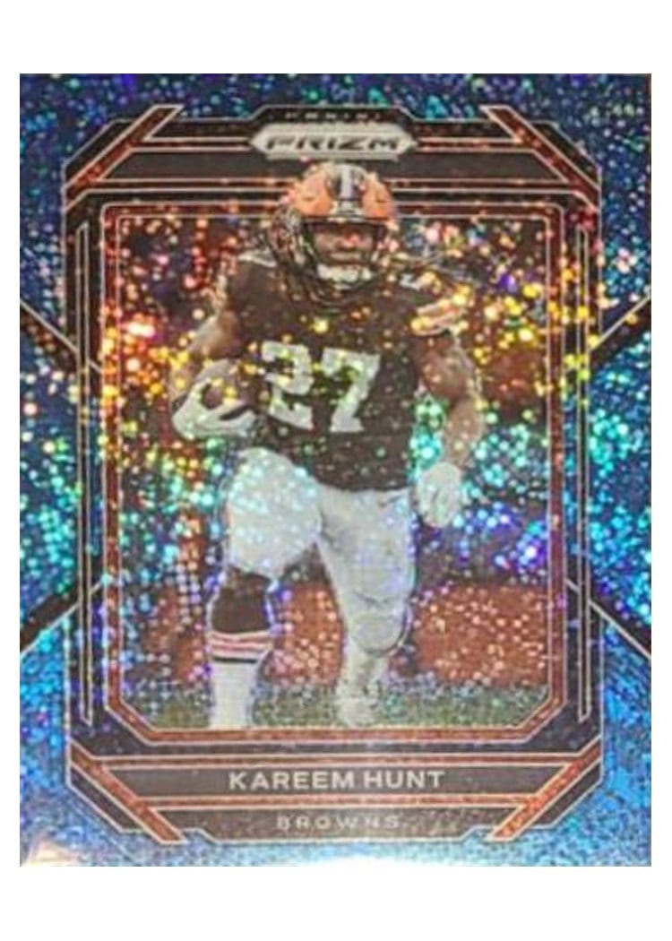 2022 Panini Prizm Base Set Kareem Hunt #68 card