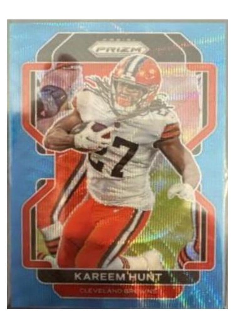 2022 Panini Prizm Base Set Kareem Hunt #68 card