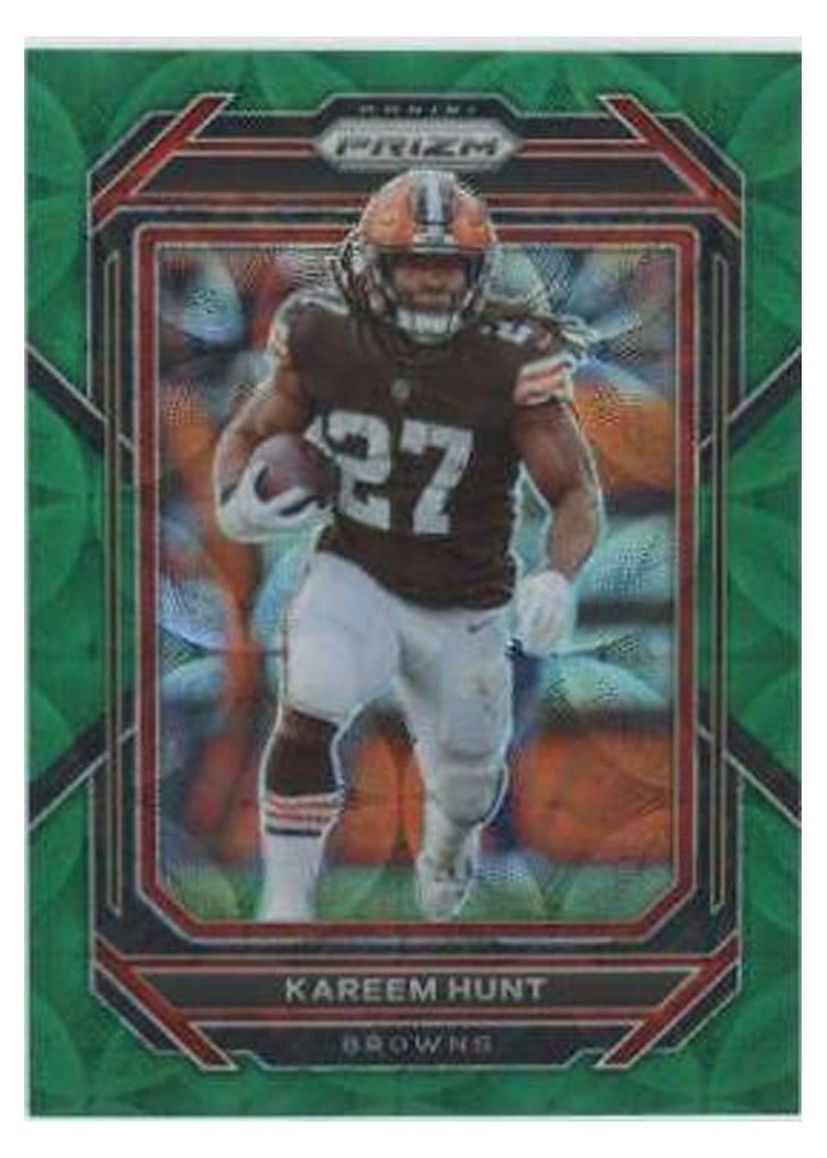 2022 Panini Prizm Base Set Kareem Hunt #68 card